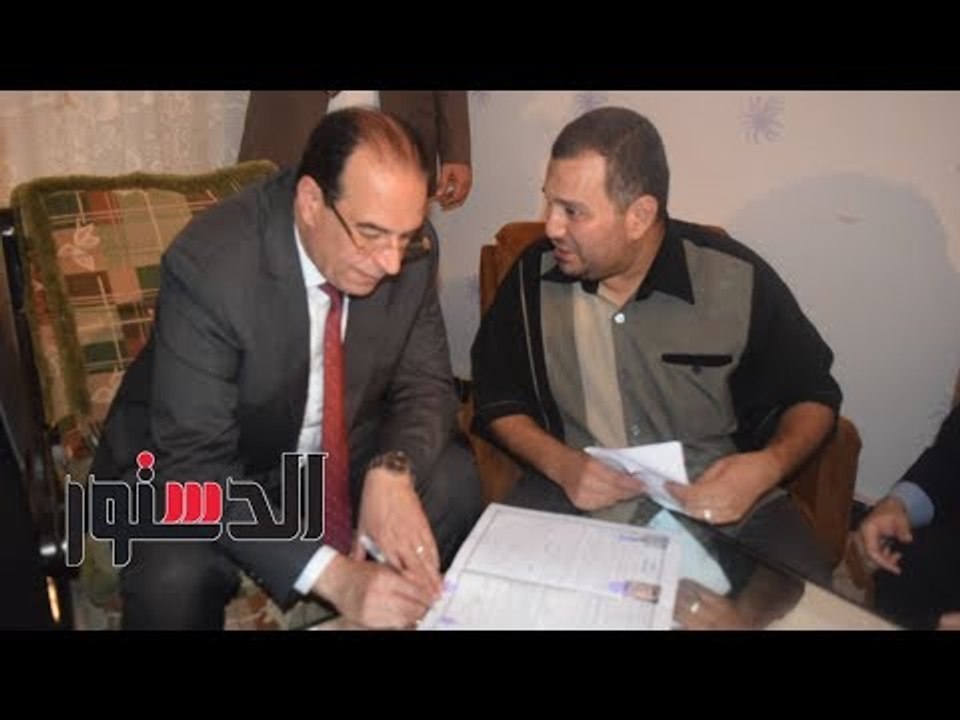 الدستور | محافظ الدقهلية يشهد عقد قران فتاة بمؤسسة البنات
