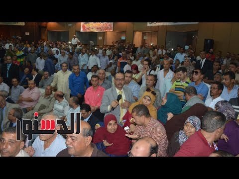 الدستور | عمال الغزل والنسيج يدعمون ترشيح السيسى لفترة رئاسية ثانية