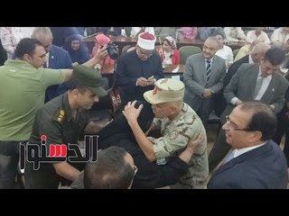 الدستور | محافظ الدقهلية: أى طلبات لأسر الشهداء تتضائل امام ما قدموه ابنائهم