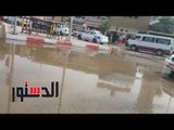 الدستور | محكمة أسوان تغرق فى مياه الصرف الصحى