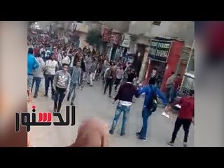 الدستور | بعد تخطي حواجز التنظيم.. طلاب بني سويف يدعون الأهالي للتظاهر دعمًا للقدس