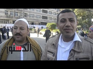 الدستور | مواطنون: ندعم «السيسي» من أجل مصر