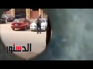 الدستور | فيديو يرصد اللقطات الأولى لهجوم كنيسة حلوان الإرهابي