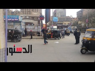 الدستور | إمبراطورية «التوك توك» تحتل ميدان المحطة بحلوان