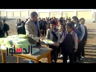 الدستور |  بدء الفصل الدراسى الثانى بمدارس جنوب سيناء
