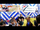 الدستور - زغاريد ورقص في مؤتمر دعم السيسي لحزب الحرية