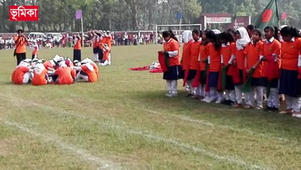 মহান স্বাধীনতা দিবসে স্কুলের ছাত্র-ছাত্রীদের মুক্তিযুদ্ধ ভিত্তিক ডিসপ্লে  কেবি হাই স্কুল