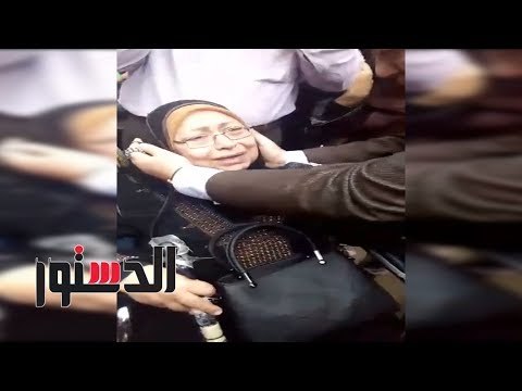 الدستور - والدة ضابط أبكت الناخبين أمام لجنة بالزقازيق