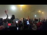 الدستور - ناخبو الهرم يحتفلون وسط العاصفة الترابية