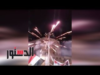 الدستور - الأقصر تحتفل بفوز السيسي