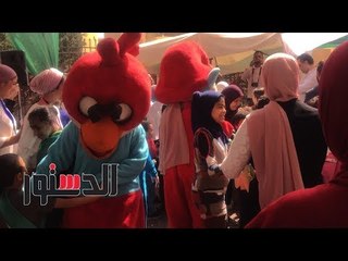 الدستور | «بطوط وسبايدر مان» يشاركان في احتفال «ضنايا» بيتامى مصابين بالسرطان