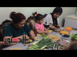 الدستور |  تشارك أسرة راجي وليمة شم النسيم: «الدنيا ربيع»