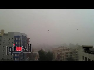 الدستور | عاصفة ترابية تجتاح أسوان