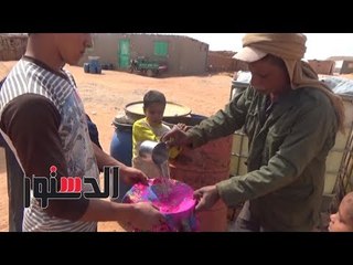 الدستور | «الشاش» لفلترة المياه من الحشرات بقرية جرف حسين بأسوان