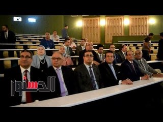 الدستور | وزير التعليم العالي يتفقد مركز غنيم للكلى بالمنصورة