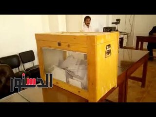 الدستور | إقبال متزايد في انتخابات اللجان النقابية بالوادي الجديد