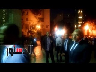الدستور | وزير المالية  يشارك في عزاء علي لطفي وزير مصر الأسبق