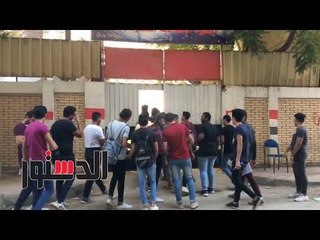 الدستور | بدء دخول الطلبة لجنة المنيرة الاعدادية بنين