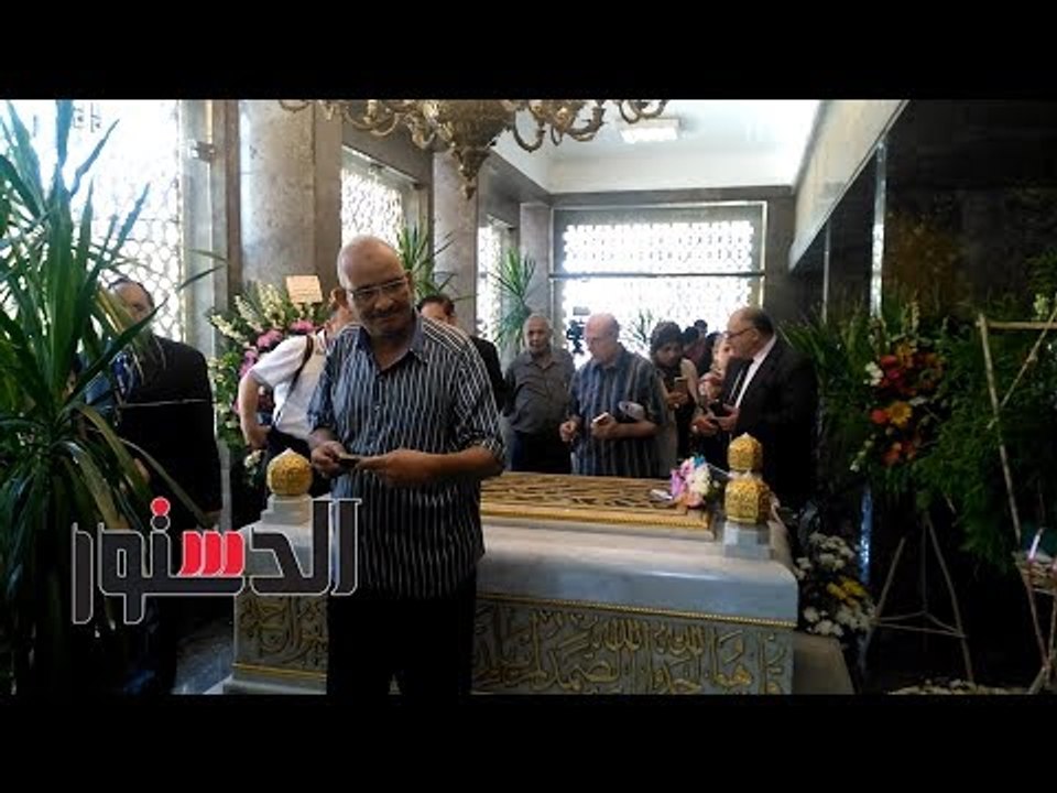 الدستور |  احتفال المصريين بثورة 23 يوليو داخل ضريح عبد الناصر