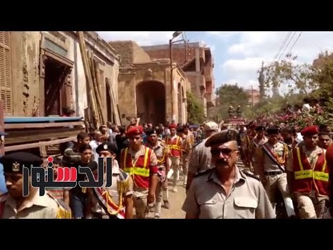 الدستور | جنازة عسكرية لشهيد سيناء بمسقط رأسه في السنطة