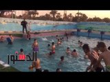 الدستور | حمامات السباحة مقصد أهالي بني سويف في ثالث أيام العيد