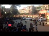 الدستور | طلاب مدرسة يقفون حداد على روح مدرس بدمياط