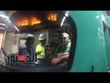الدستور | وزير النقل يستقل أول قطار بالمرحلة الرابعة للخط الثالث للمترو