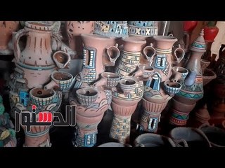 الدستور | استعدادًا لـ"الهالوين".. محمد عادل يصنع "اليقطين" من الفخار