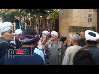 الدستور | "يا من هواه أعزه وأذلنى".. فى حلقة ذكر بالسيدة زينب