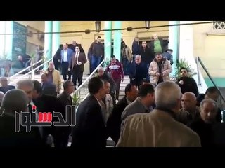 الدستور | تشييع جثمان "كاتمة أسرار" السادات بحضور أفراد العائلة