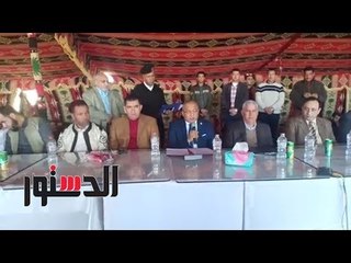 الدستور | مدير أمن مطروح يقود صلح بين أبناء قبيلة "العشيبات"