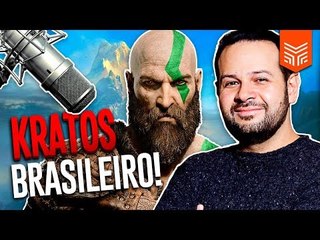 KRATOS BRASILEIRO: RICARDO JUAREZ FALA SOBRE DUBLAGEM DE GOD OF WAR | Enemy Zone