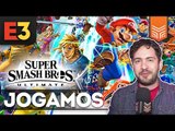 JOGAMOS SUPER SMASH BROS ULTIMATE!