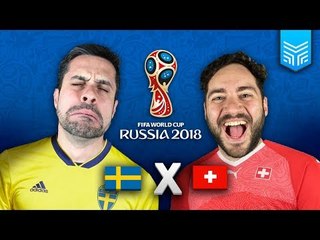 SUÉCIA X SUÍÇA - COPA 2018 (FIFA 18 GAMEPLAY)