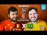BRASIL X BÉLGICA - COPA 2018 (FIFA 18 GAMEPLAY)