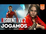JOGAMOS RESIDENT EVIL 2 COM A CLAIRE