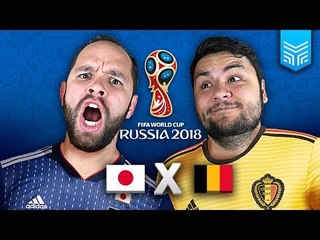 BÉLGICA X JAPÃO - COPA 2018 (FIFA 18 GAMEPLAY)