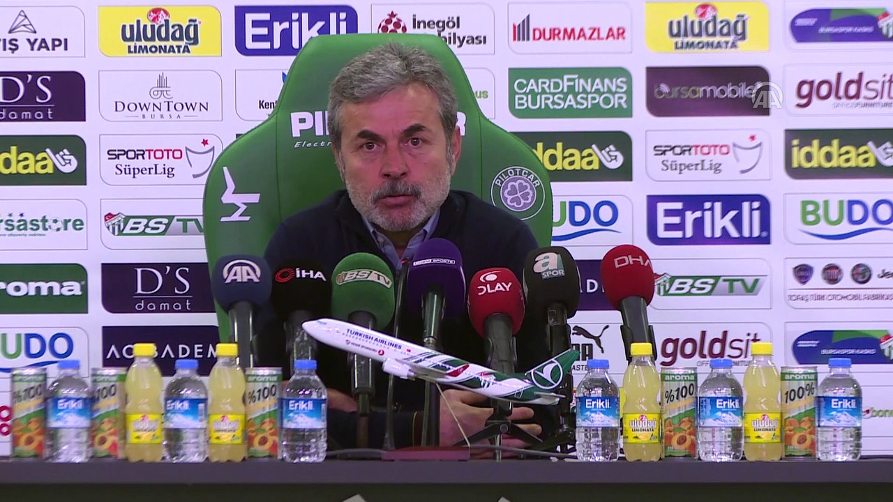Bursaspor - Konyaspor maçının ardından - Aykut Kocaman (1) - BURSA