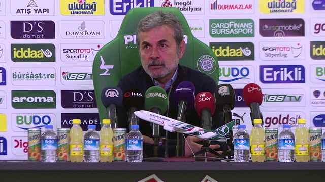 Bursaspor - Konyaspor maçının ardından - Aykut Kocaman (2) - BURSA