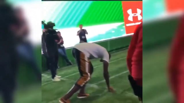 Usain Bolt égalise le record sur 36,5 mètres (40 yards) de la NFL en 4.22s