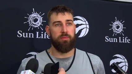 Raptors Practice: Jonas Valanciunas - February 4, 2019