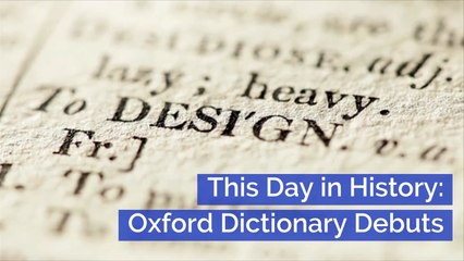 The Oxford Dictionary Began: This Day In History