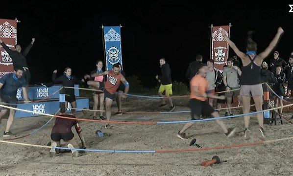 Survivor: Η πρώτη νίκη της Ελληνικής ομάδας – Έξαλλοι πανηγυρισμοί