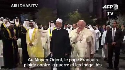 Au Moyen-Orient, le pape François plaide contre la guerre
