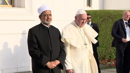 En Abu Dabi, el papa hace llamado por la libertad religiosa