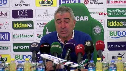 Spor Bursaspor - Atiker Konyaspor Maçının Ardından