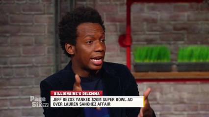 .@jeffbezos pulled a #SuperBowl commercial for his space company @blueorigin, and it's all because of #LaurenSanchez! We'll tell you everything on #PageSixTV!