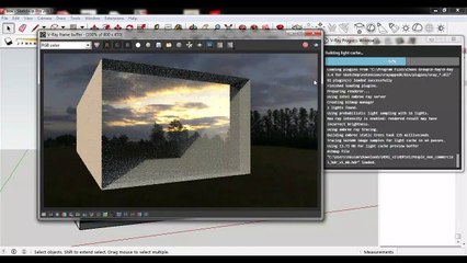 Sketchup Vray 3.4 Glass Transparency Quick Settings