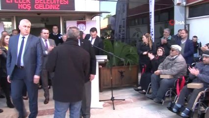 Başkan Özakcan Engelleri Kaldırmaya Devam Ediyor