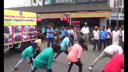 சாலை பாதுகாப்பு வாரவிழா விழிப்புணர்வு நிகழ்வு-வீடியோ